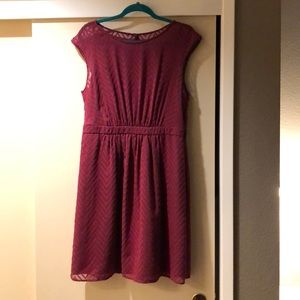 J Crew Mercantile Chevron Dress